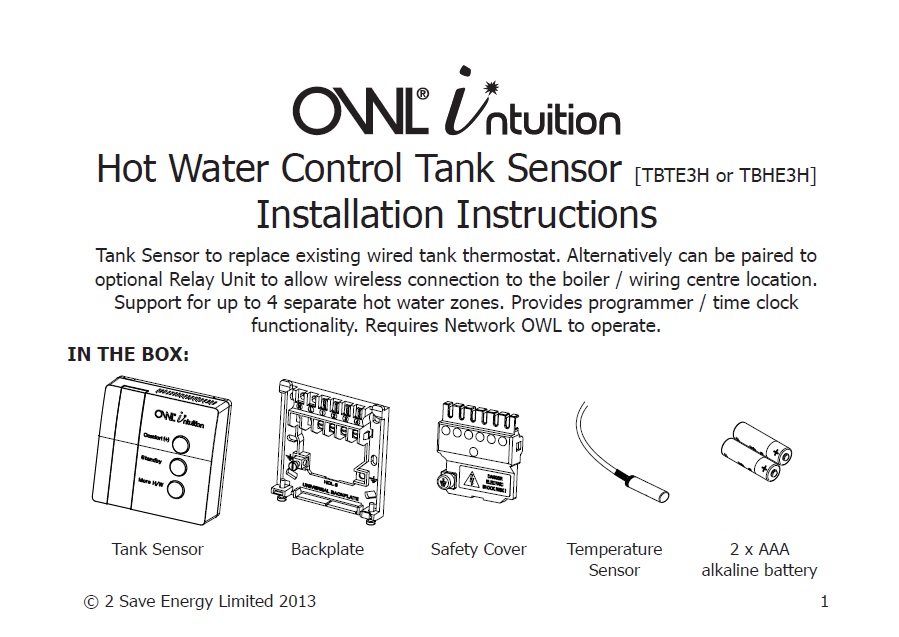 Tank Sensor Manual